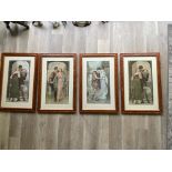 Four Lord George Frederick Leighton Framed Prints.