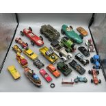 Quantity of assorted toy vehicle models