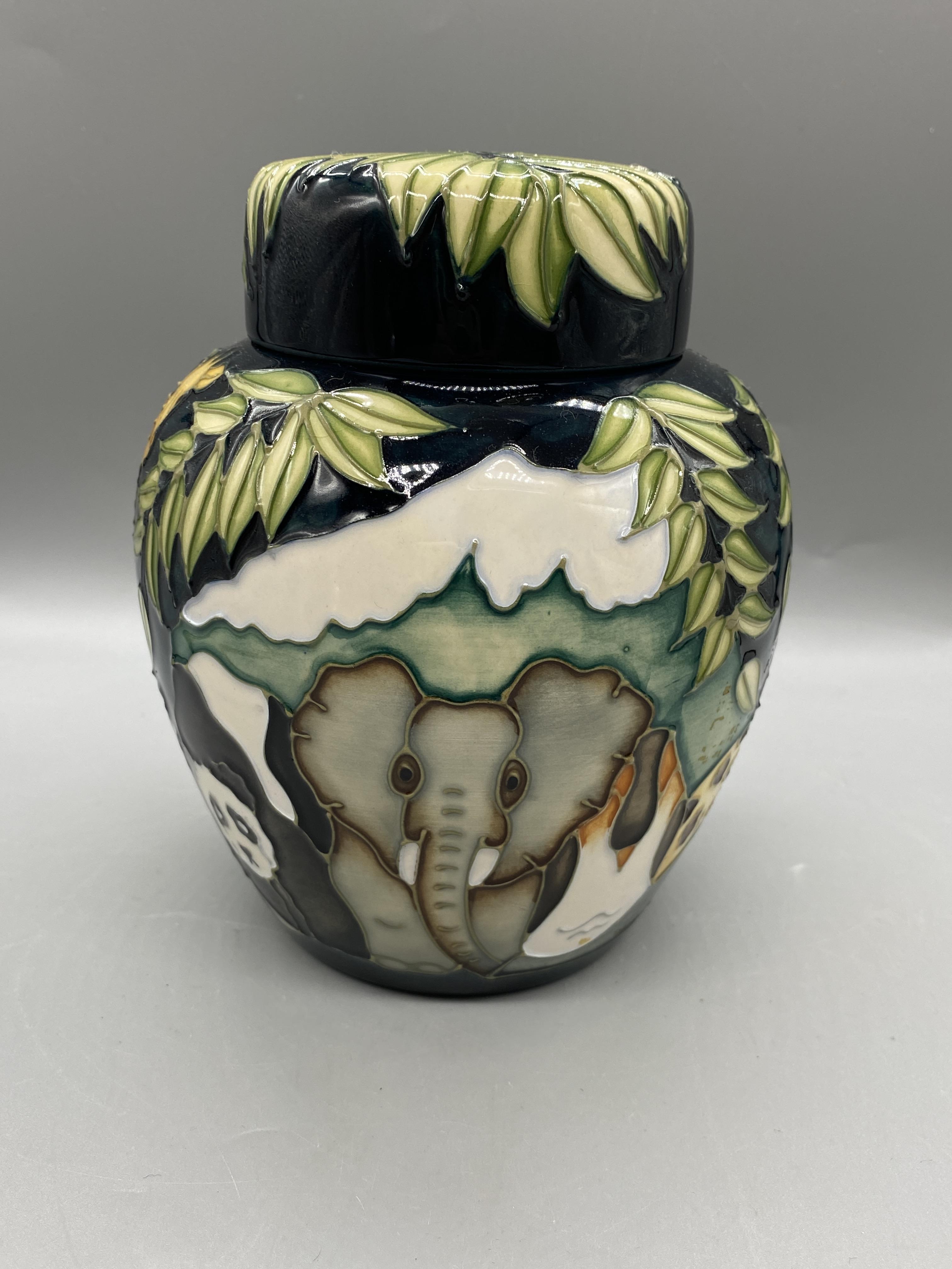 Moorcroft Ginger Jar M.C.C Only No 422 Farm Gate M