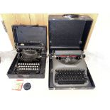 Corona Model 3 Portable Folding Typewriter in Orig