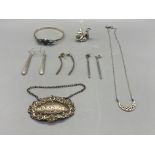 Assorted Silver Jewellery to include Fireball Squi