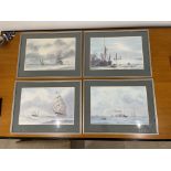 Four Signed and Framed Prints by Kenneth Sibley