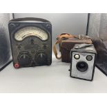 Universal Avometer Model 8 and Kodak SIX-20 'Brown