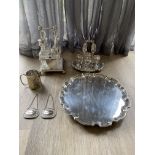 Quantity of Silver plated items, to include Walker