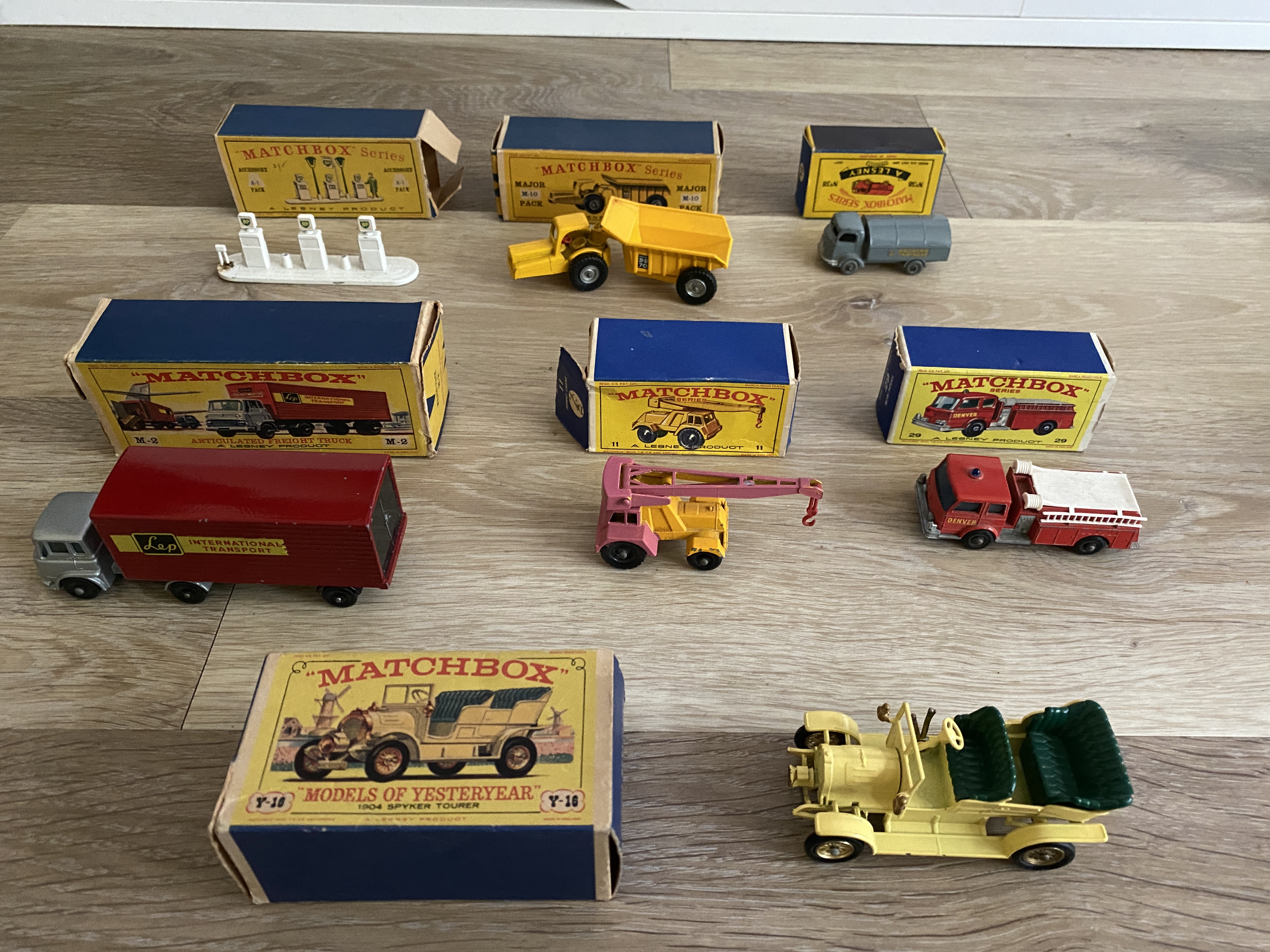 Boxed Vintage Matchbox Toy Models, good condition