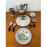 Quantity of Silver and Silver Plated items to incl
