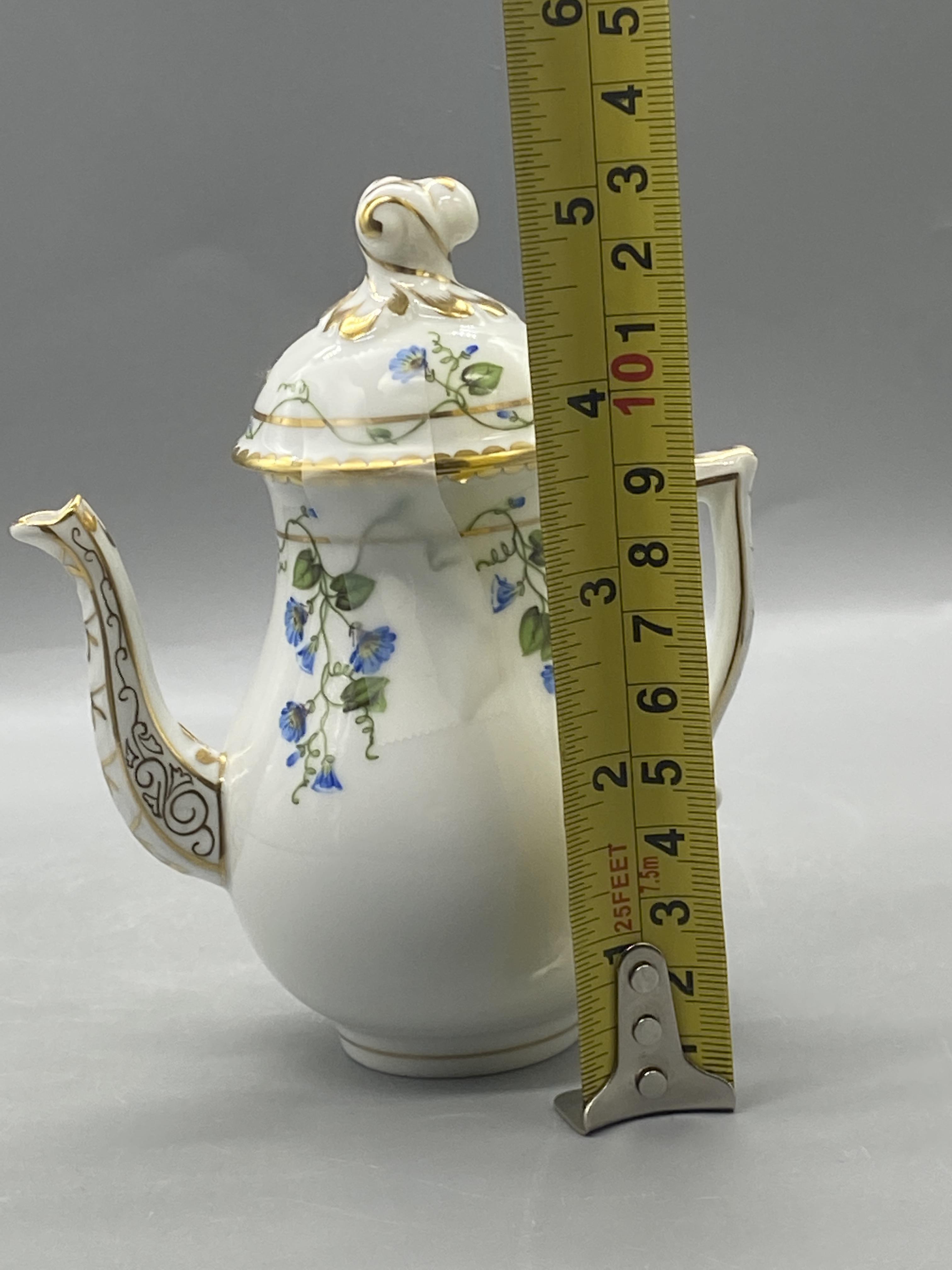 Three Herend Porcelain Coffee Pots, signed and mar - Image 20 of 22
