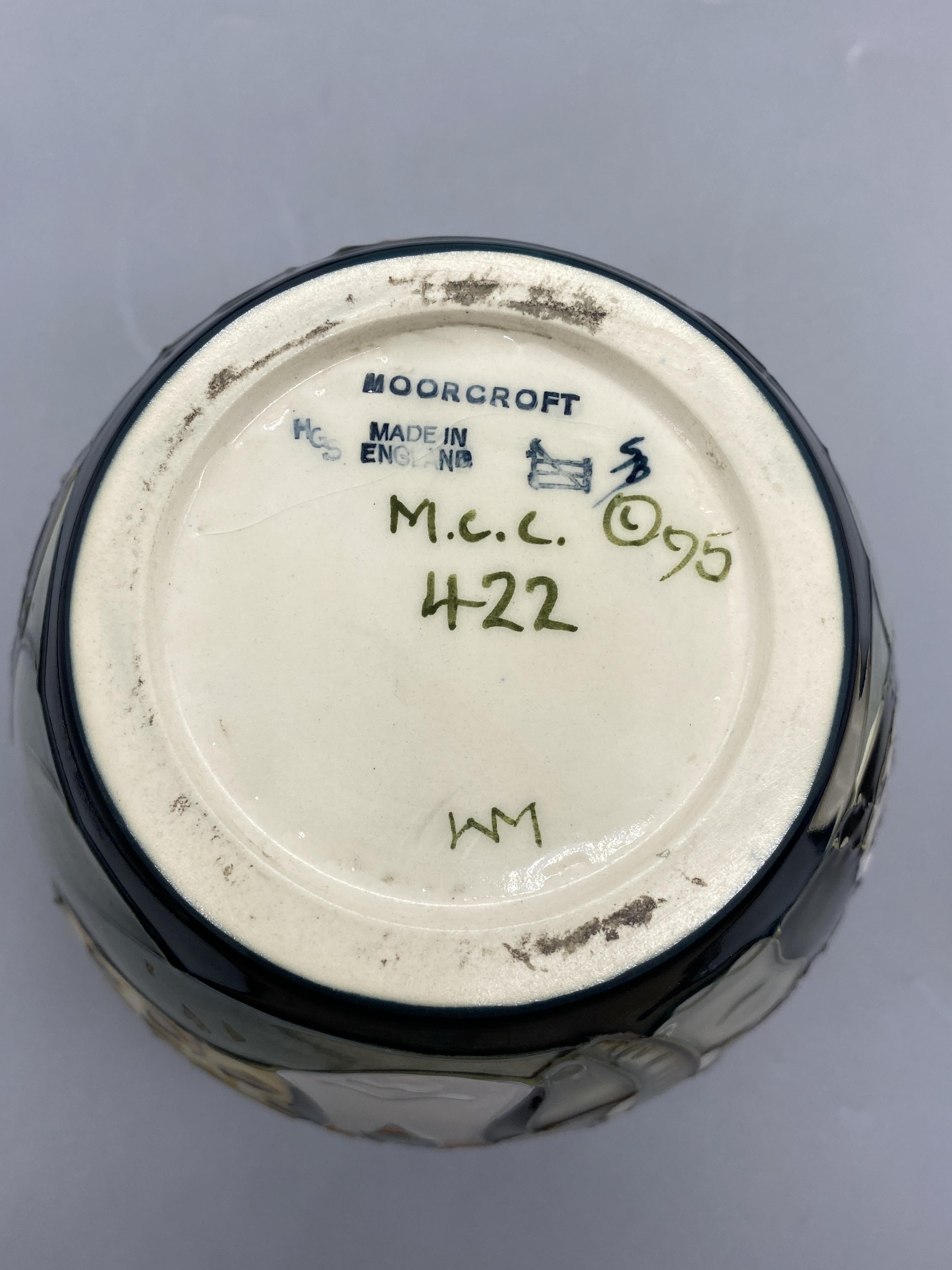 Moorcroft Ginger Jar M.C.C Only No 422 Farm Gate M - Image 7 of 9