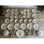 Poole England Country Lane Full Dinner Service Gre