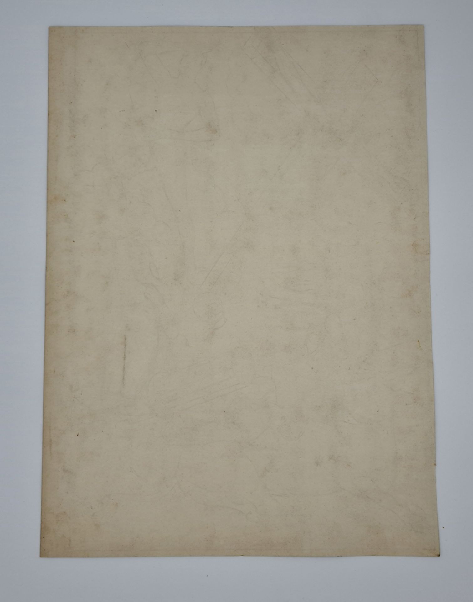 Die Vereinigung, Mischtechnik auf Karton, 1. Drittel 20.Jhd, Blattgröße: 46x34cm, unsigniert - Image 3 of 3