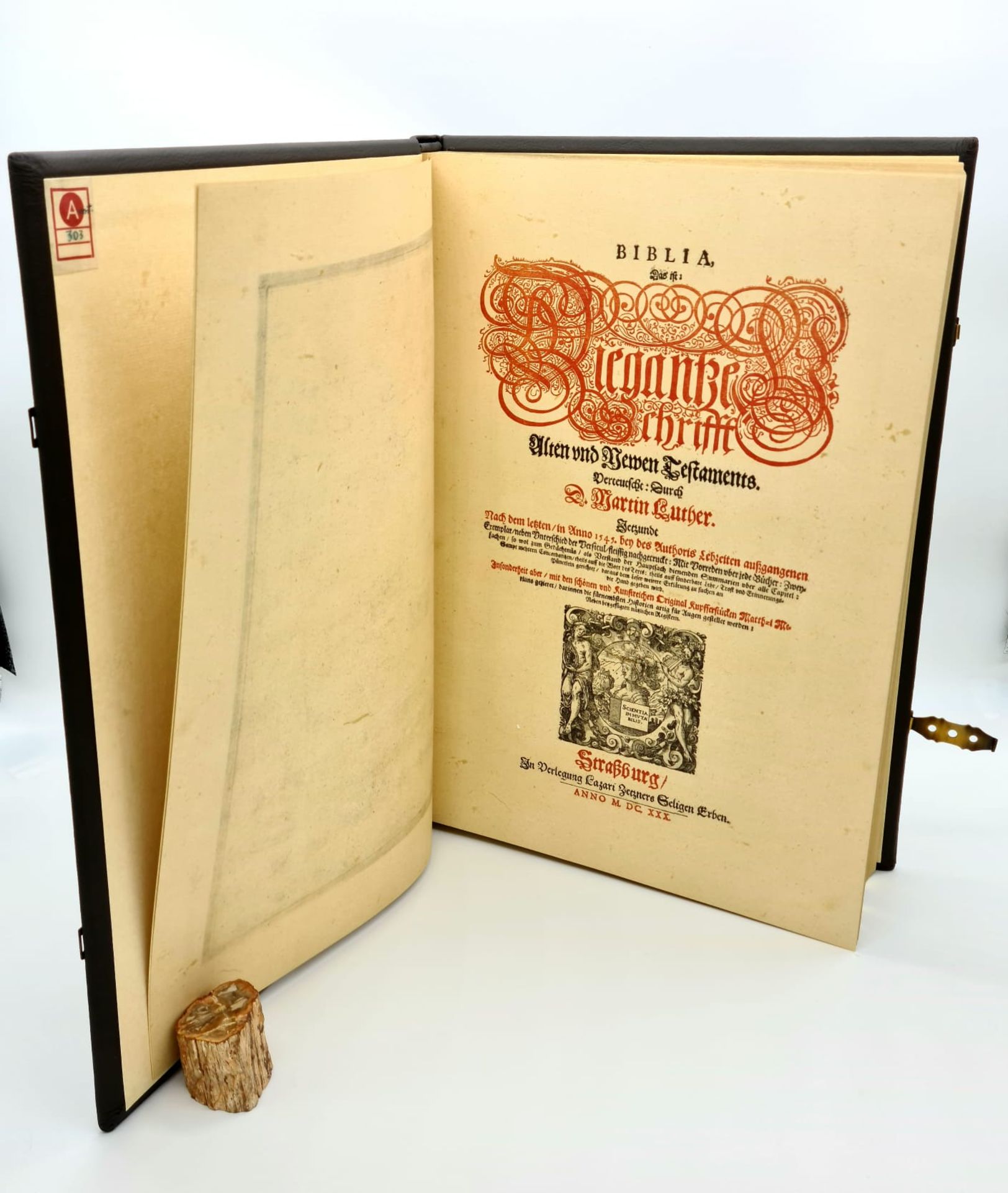 Bibel Biblia 1630 Matthäus Merian Kupferbibel ,Faksimile, nach dem handkolorierten Exemplar Ausst. - Image 8 of 9
