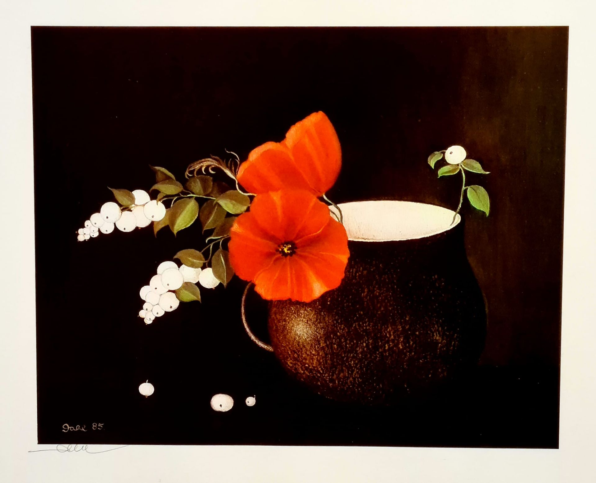 Heide Dahl (1940-2014),Offset Lithographie , Handsigniert , 1985 , Bildformat 30 x 24 cm , Rahmen - Image 2 of 3