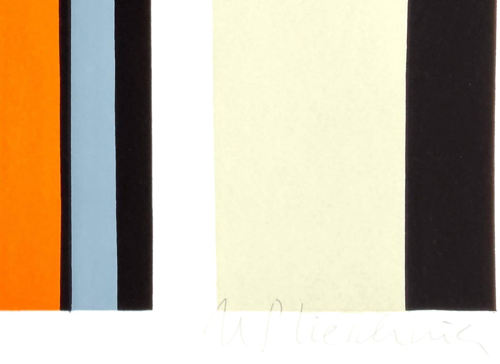 Ulrich Plieschnig (geb. 1959 Klagenfurt) , Offsetdruck, Nr. 122/200, rechts unten signiert U Pliesc - Image 2 of 2