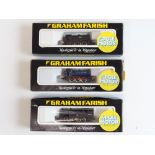 A group of GRAHAM FARISH N Gauge small steam tank locomotives to include 2 x Class J94 - G/VG in F/G