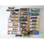 A quantity of N Gauge European Outline freight wagons (mostly boxed) by various manufacturers - G/VG