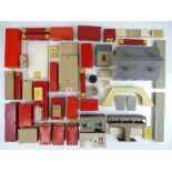 A large quantity of OO Gauge TRIX-TWIN boxed and unboxed buildings and accessories - Generally G