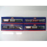 A group of BACHMANN Collectors' Club limited edition triple wagon packs - VG/E in VG boxes (4)
