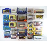 A group of 1:76 scale buses, lorries and cars by EFE, CORGI and others - VG in G/VG boxes (31)