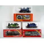 A group of small steam tank OO Gauge locomotives by HORNBY in various liveries - G/VG in F/G