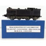 A TRACKMASTER OO Gauge Class N2 clockwork steam tank locomotive with early pre-war coupling in plain