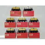 A group of HORNBY DUBLO 6-wheel milk tank wagons all in United Dairies livery - G in G boxes (8)