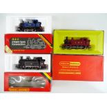 A group of small steam tank OO Gauge locomotives by HORNBY in various liveries - G/VG in F/G