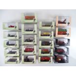 A group of 1:76 scale buses and lorries by OXFORD DIECAST - VG/E in G/VG boxes (20)