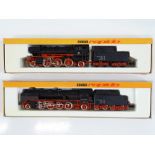 A pair of German Outline N Gauge steam locomotives by ARNOLD - G in G boxes (2)