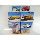 A quantity of KIBRI HO Scale vehicle kits - appear complete - VG in G boxes (8)