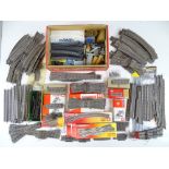 A large quantity of mostly HO Gauge FLEISCHMANN Profi track and other accessories - G (Q)