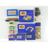 A mixed group of OO Gauge accessories by HORNBY DUBLO, DINKY, MERIT and others - G/VG in G boxes (