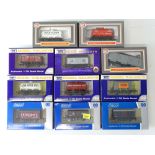 A group of DAPOL OO Gauge mixed wagons to include some limited editions - VG in G/VG boxes (11)