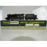 A WRENN W2225 Class 8F locomotive in LMS black livery - numbered 8042 - G in G box
