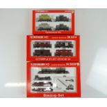 A group of HO Gauge limited edition wagon sets by FLEISCHMANN - VG in G/VG boxes (3)