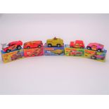 A group of MATCHBOX Superfast series diecast cars comprising numbers 26 to 30 - this lot forms