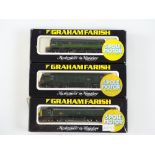 A group of N Gauge diesel locomotives by GRAHAM FARISH to include Class 25, 37 and 40 examples - G/