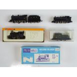 A group of N Gauge steam and diesel locomotives by FARISH, LIMA etc. to include 2 x kit built