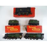 A group of boxed and unboxed TRI-ANG OO Gauge locomotives comprising 2 x Princess steam