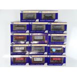A group of DAPOL wagons to include some limited editions - VG in G/VG boxes (14)
