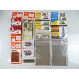 A quantity of OO Gauge building kits by WILLS, SUPERQUICK and others - VG/E - mostly in sealed