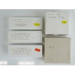 A quantity of N Gauge white metal steam locomotive body kits by BH ENTERPRISES - all unbuilt -