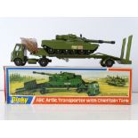 A DINKY 616 AEC Artic Transporter with Chieftain Tank - VG in G box