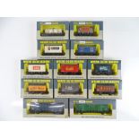 A mixed group of boxed WRENN wagons as lotted - G/VG in G/VG boxes (12)