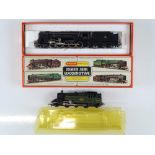 A pair of TRI-ANG/HORNBY OO Gauge steam locomotives to include an unboxed Class 3MT and a boxed