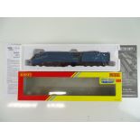 A HORNBY R3285TTS Class A4 steam locomotive in LNER blue 'Gadwall' - DCC sound fitted - E (unused)