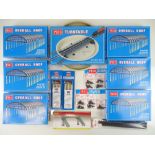 A group of OO Gauge PECO buildings and accessories kits - mostly in original boxes - VG in VG