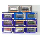 A group of DAPOL OO Gauge mixed wagons to include some limited editions - VG in G/VG boxes (11)