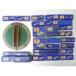 A large quantity of boxed HORNBY DUBLO 3-rail track and accessories to include an unboxed