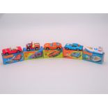 A group of MATCHBOX Superfast series diecast cars comprising numbers 1 to 5 - this lot forms part of