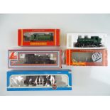 A group of OO Gauge small steam tank locomotives by HORNBY, LIMA and AIRFIX - one in incorrect box -